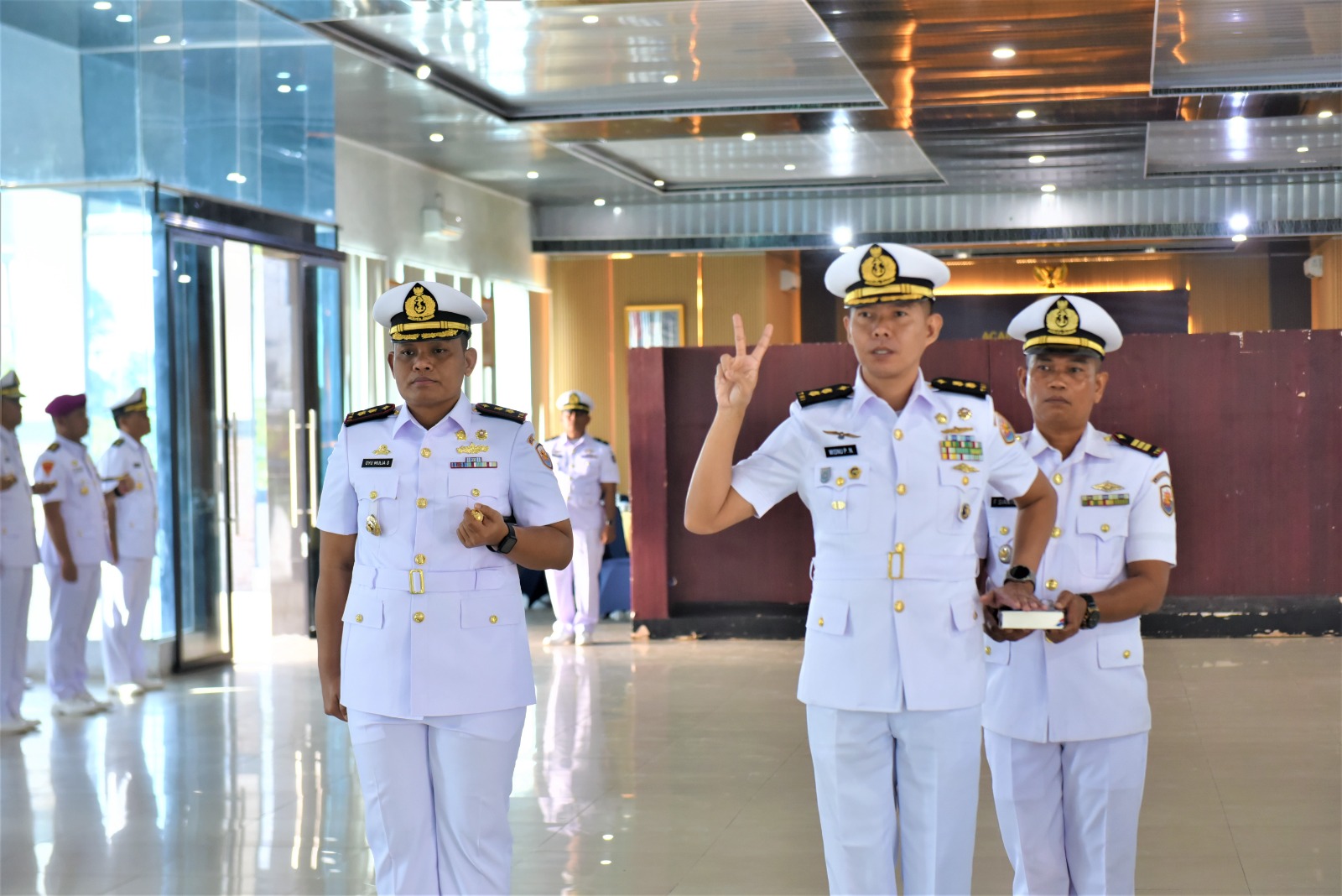 Komandan Lantamal I Pimpin Upacara Serah Terima Jabatan Komandan Lanal Simeulue