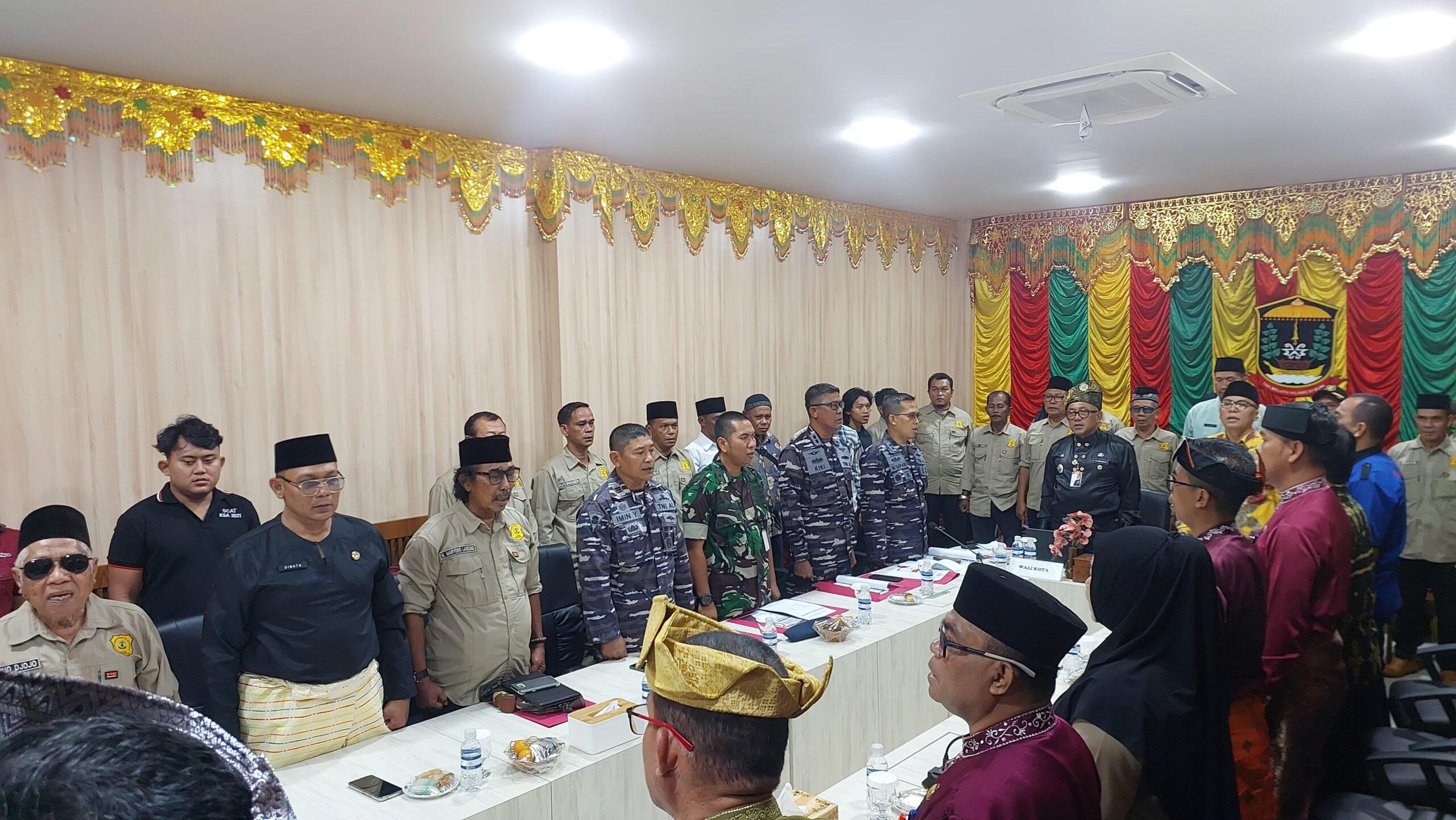 Lanal Bintan Hadiri Acara Focus Group Discussion Bersama Tim Waspadaan Dini Tanjungpinang
