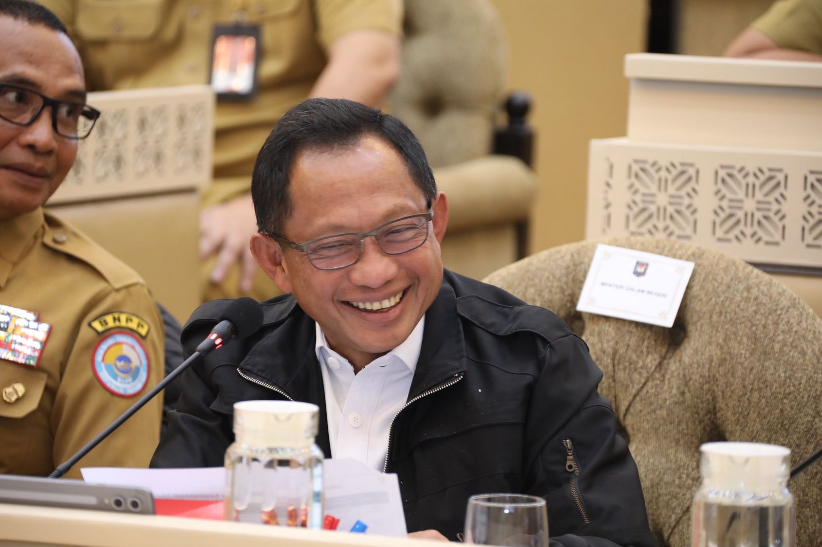Rapat dengan DPR RI, Mendagri Jelaskan Prestasi Kinerja dan Pengelolaan Anggaran Kemendagri dan BNPP Tahun 2024