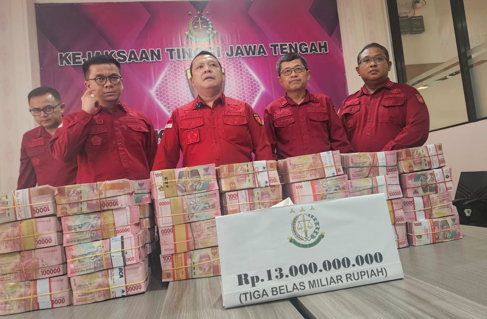 Korupsi Tanah BUMD Rp237 Miliar, Kejati Jateng Ungkap Aliran Dana hingga Pabrik Beras Sita Rp13 Miliar