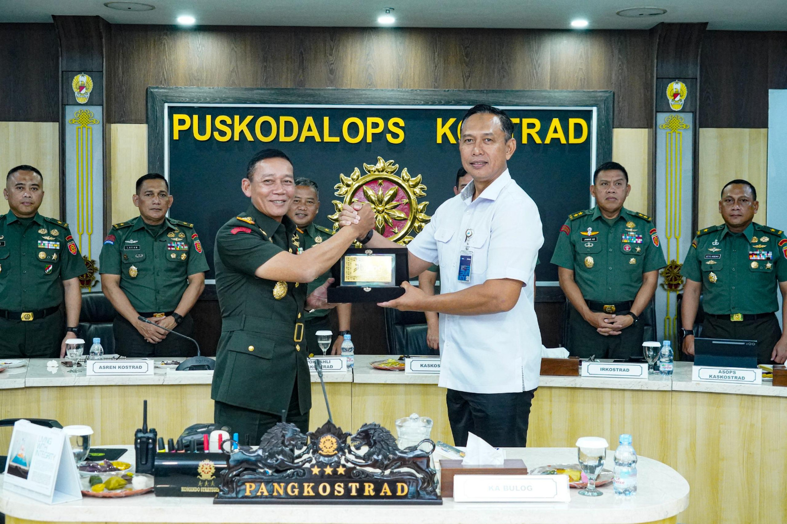 Tindaklanjuti Gerakan Pangan Murah (GPM) Kostrad dan Perum Bulog Canangkan Bazar Beras Pemerintah