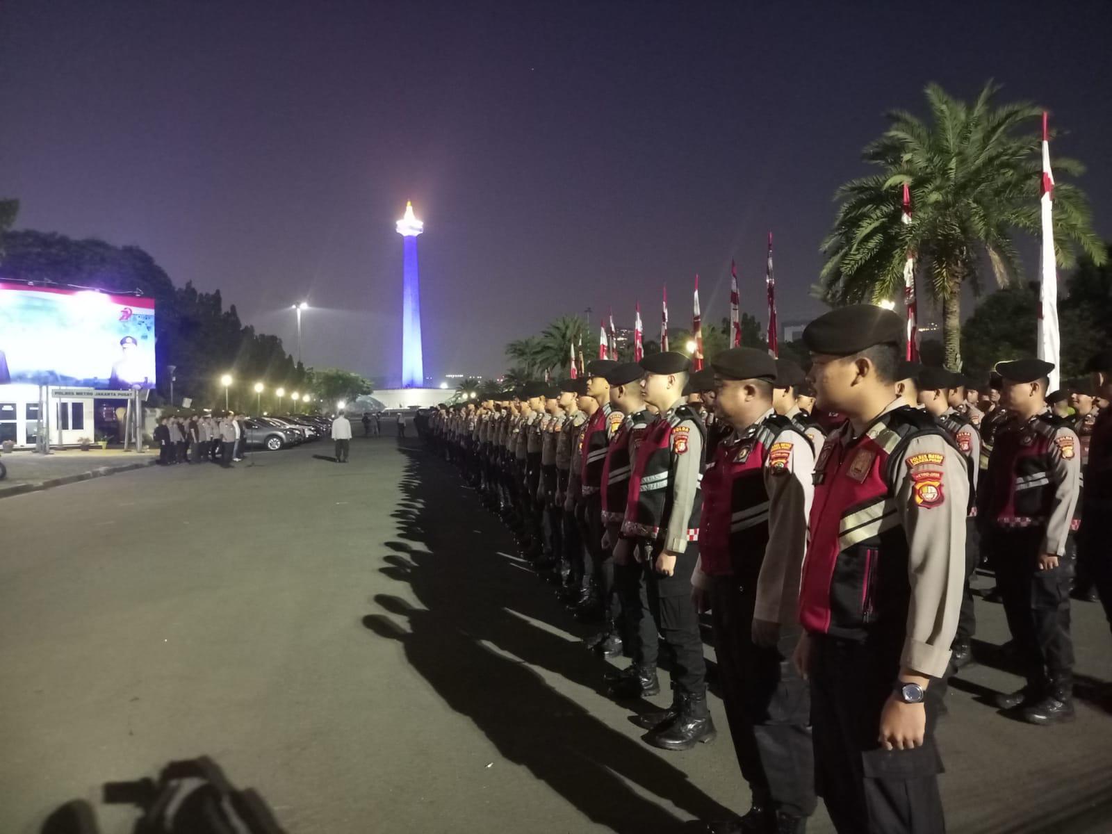 Aksi Damai Bela Palestina Digelar di Monas, 2.123 Personel Gabungan Disiagakan, Pelayanan Masyarakat Diperkuat