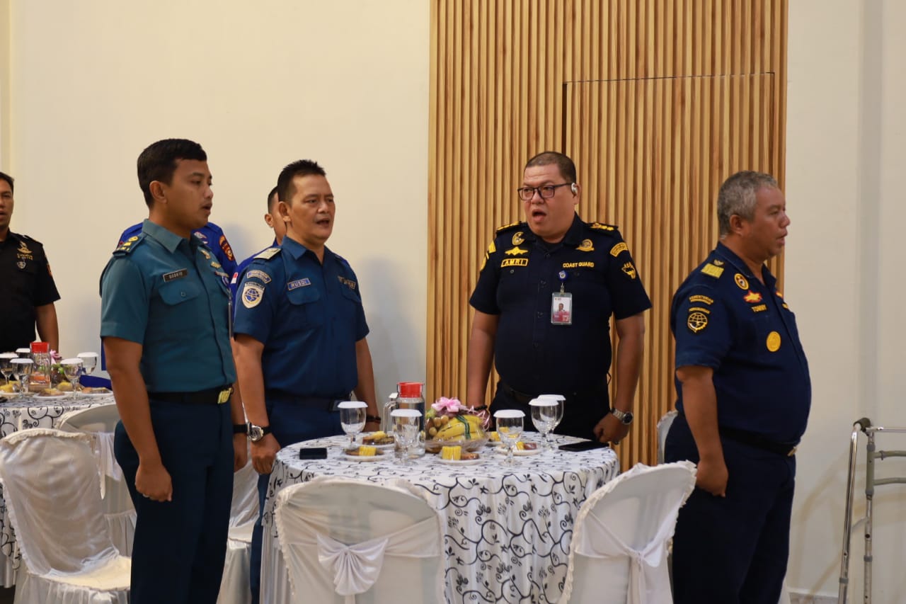Coffee Morning Unsur Maritim, Lanal Dumai Hadir Perkuat Koordinasi dan Kerjasama