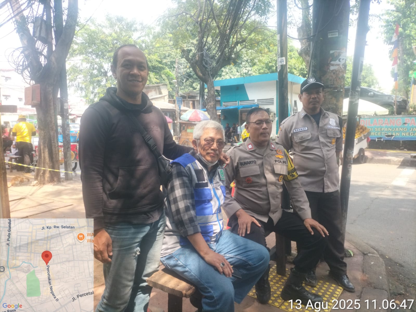 Lewat Sambang Warga, Bhabinkamtibmas Galur Tekankan Antisipasi Kerawanan Wilayah