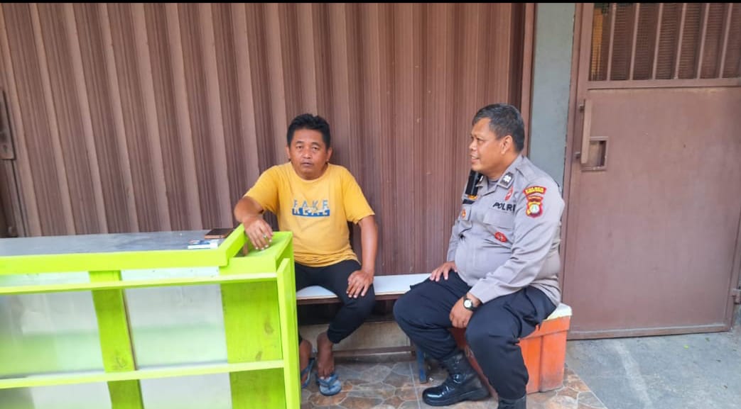 Panit Sabhara Gencarkan Patroli Dialogis di Kawasan Pasar Baru Sawah Besar