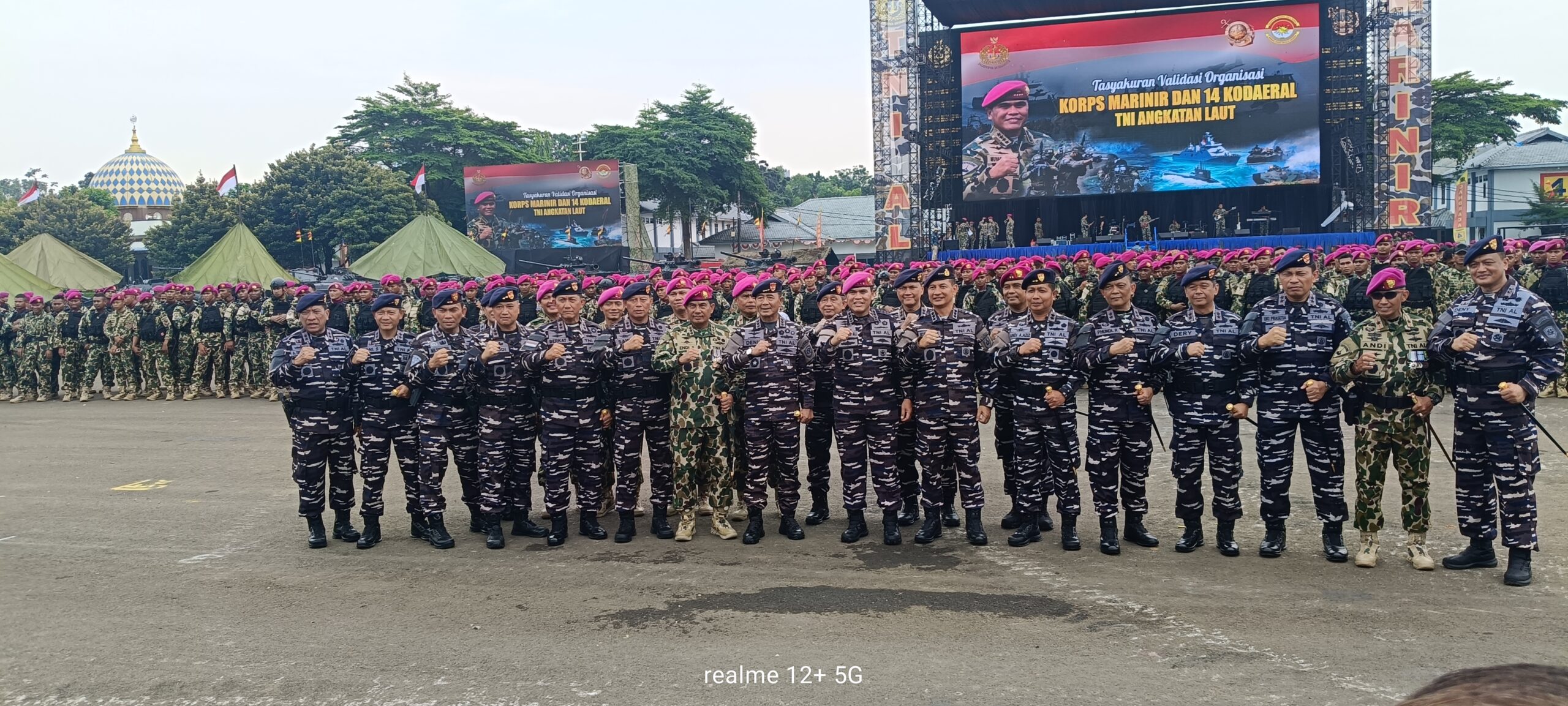 Kasal Pimpin Validasi Organisasi Korps Marinir dan 14 Koda di Cilandak