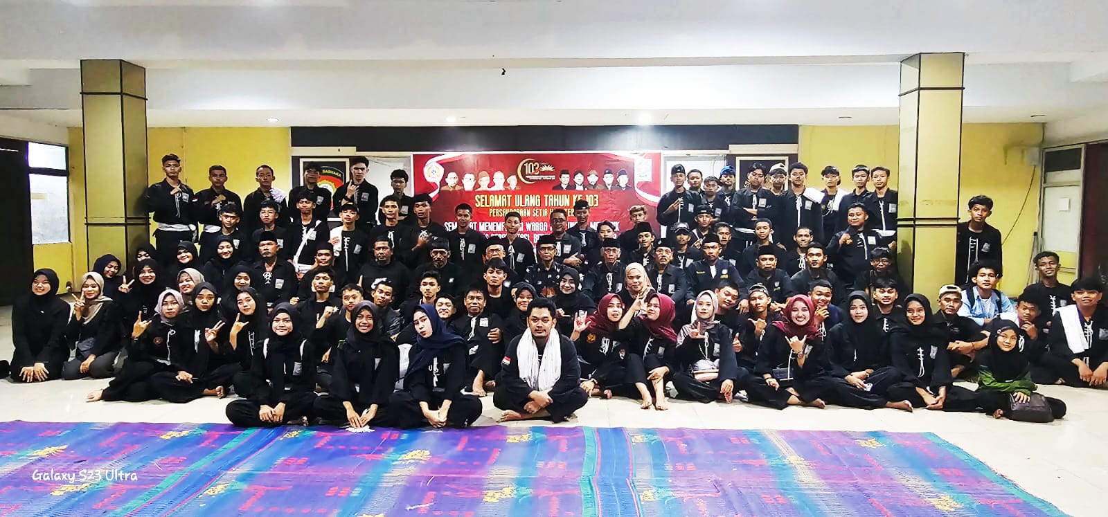 Ultah ke 103 Persaudaraan Setia Hati Terate (PSHT) Cabang Pontianak dan Kubu Raya Menggelar Do”a Bersama