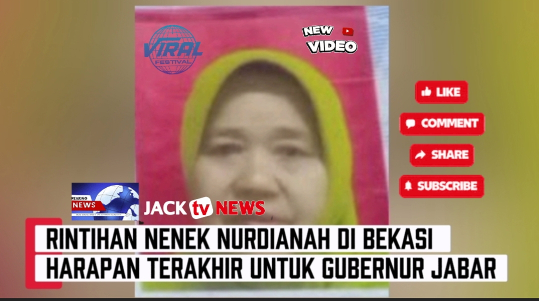 Kisah Nenek Miskin di Jantung Industri Kabupaten Bekasi