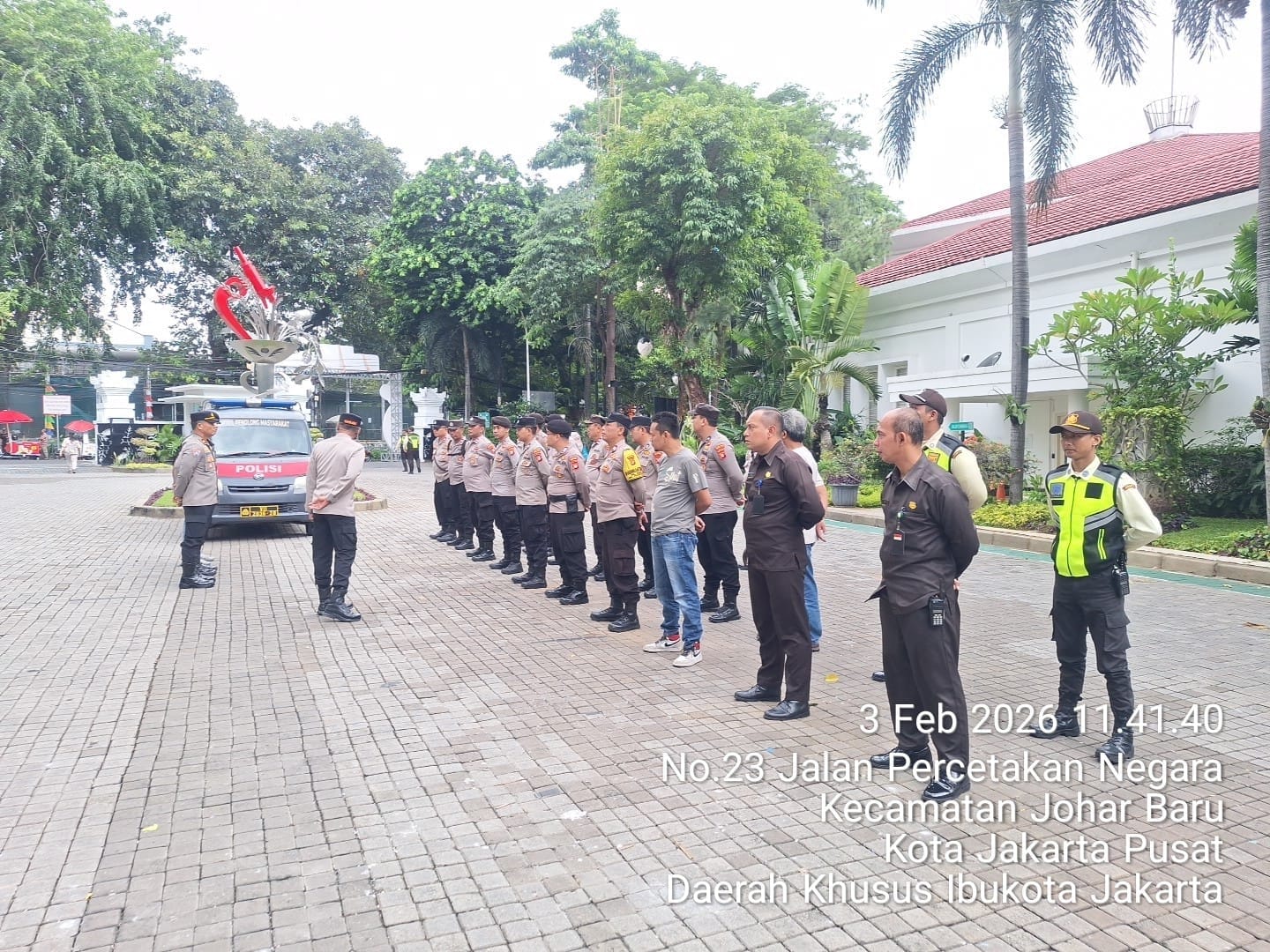 Apel Pelayanan Unjuk Rasa di Kantor BPOM Johar Baru, Polisi Kedepankan Pengamanan Humanis