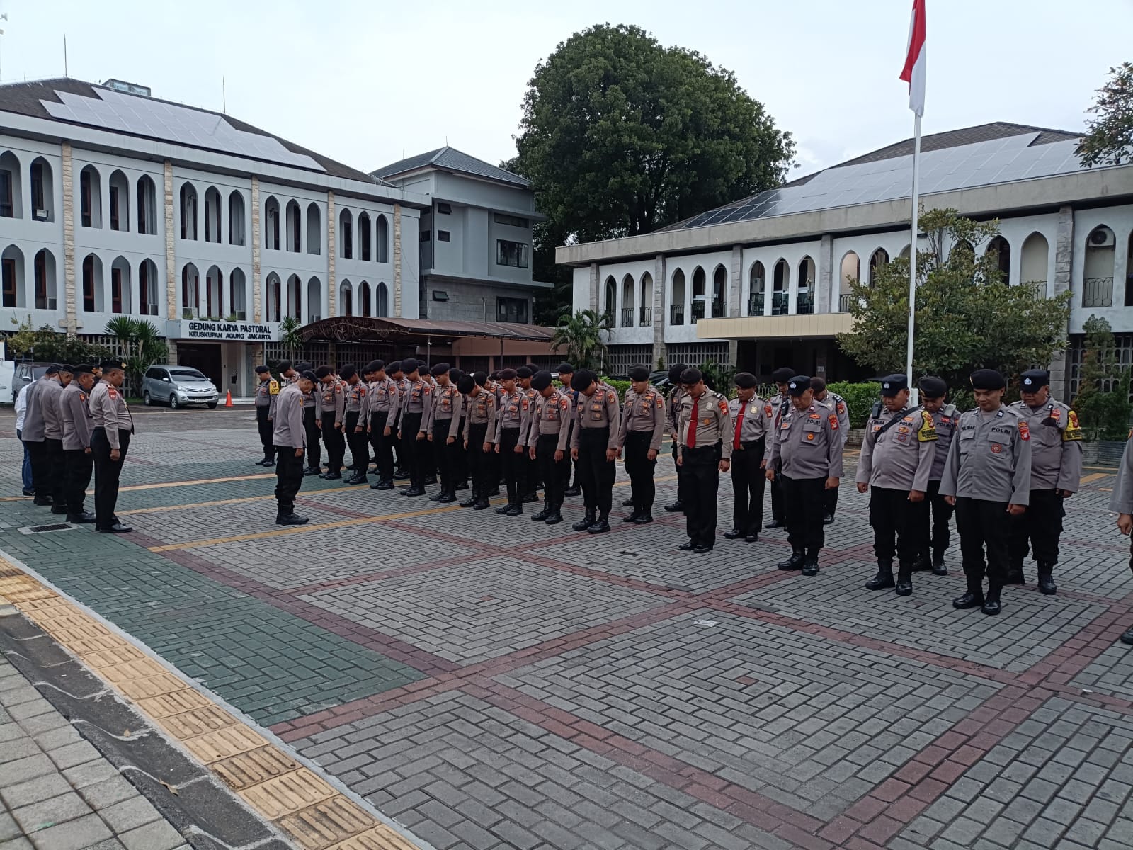 Apel Pengamanan Munajat Keselamatan Bangsa di Istiqlal, 78 Personel Diterjunkan