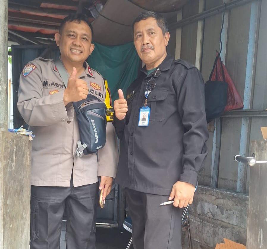 Sambang Humanis Bhabinkamtibmas Pegangsaan, Perkuat Keamanan Rumah Sakit THT di Menteng