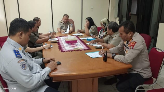 Polsek Cempaka Putih Ikuti Rakor Penertiban PPKS, Wujudkan Wilayah Tertib dan Humanis