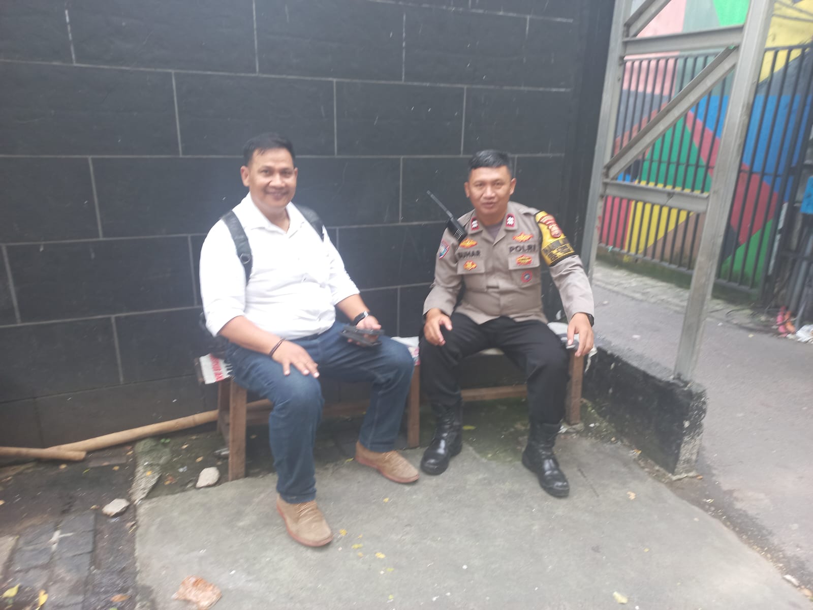 Bhabinkamtibmas Kebon Kacang Laksanakan Patroli dan Sambang Ketua RW 08, Perkuat Sinergitas Jaga Kamtibmas di Bulan Ramadhan