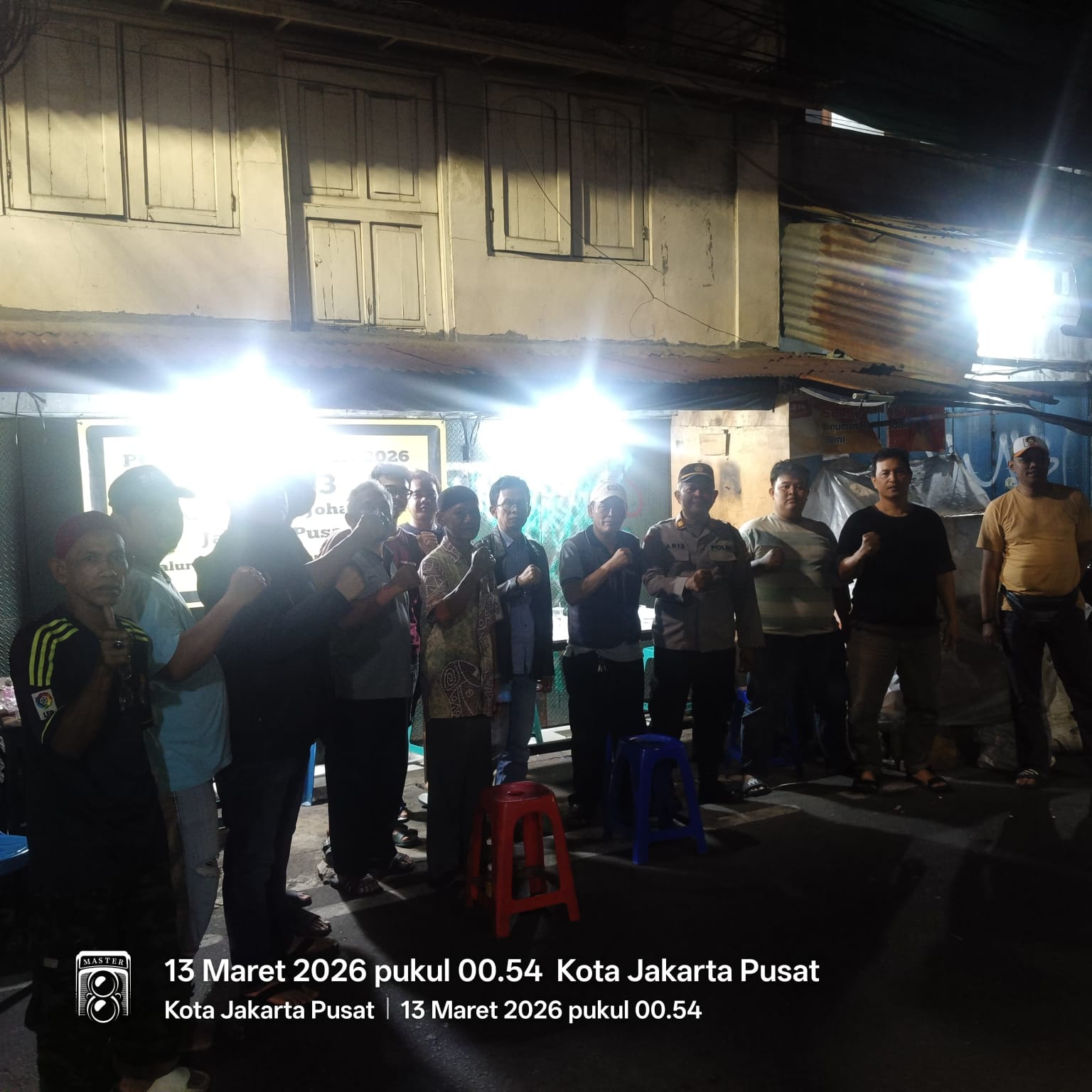 Polsek Johar Baru Gelar Yan Pam Pos Pantau Ramadhan 1447 H, Antisipasi Tawuran dan Gangguan Kamtibmas