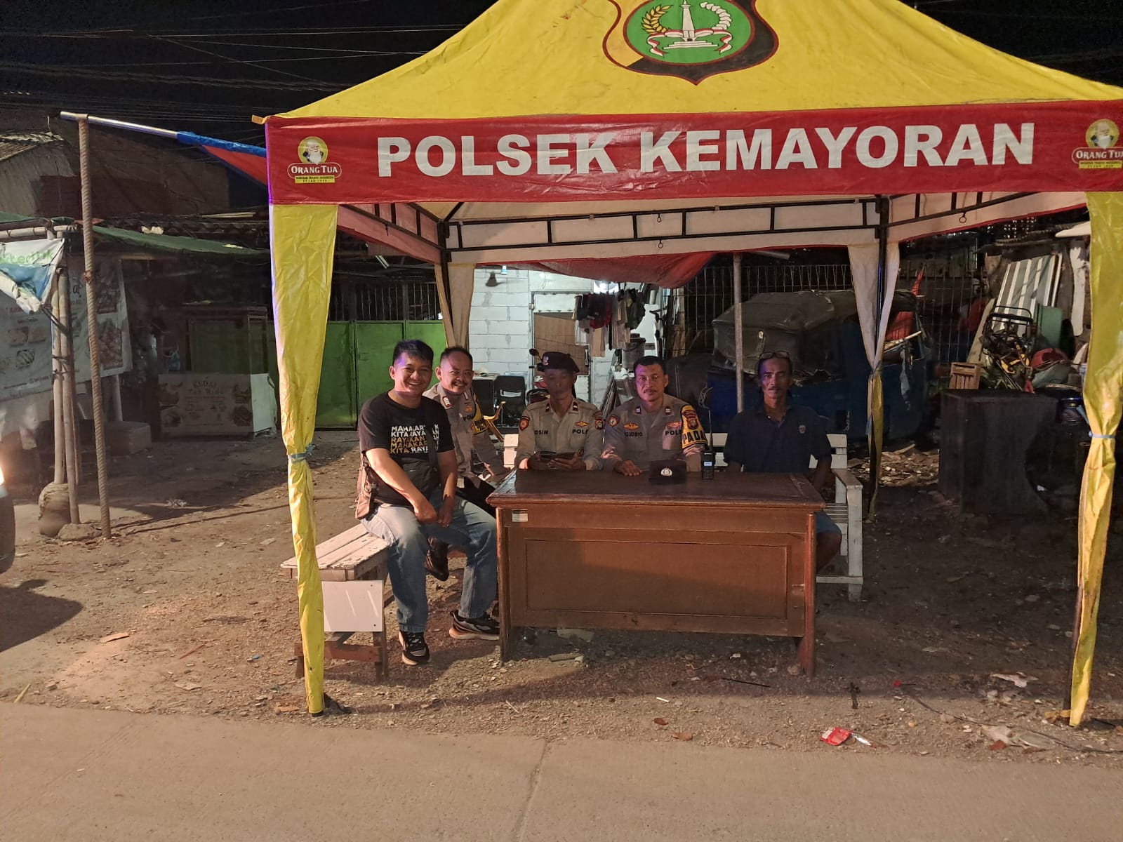 Komitmen Polri Jaga Keamanan, Personel Siaga di Titik Rawan Tawuran Kemayoran