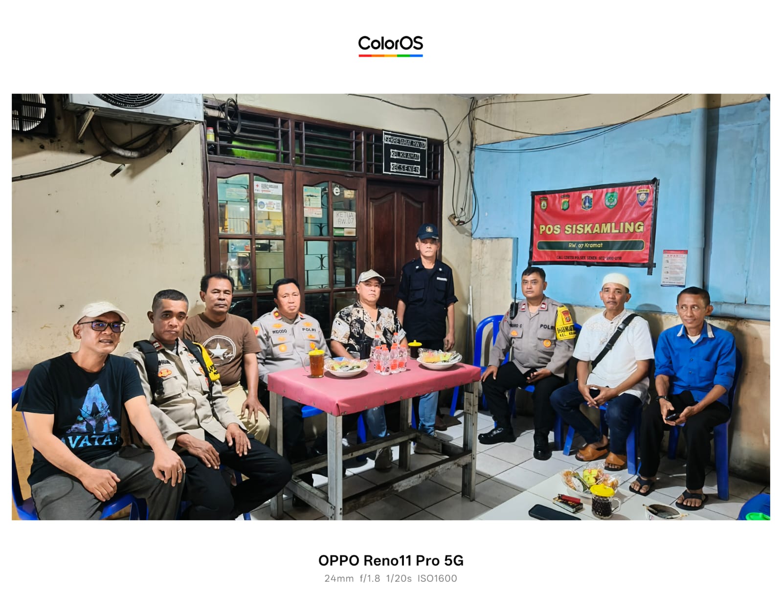 Kapolsek Senen Sambangi Tokoh Masyarakat di Kramat, Bahas Kamtibmas