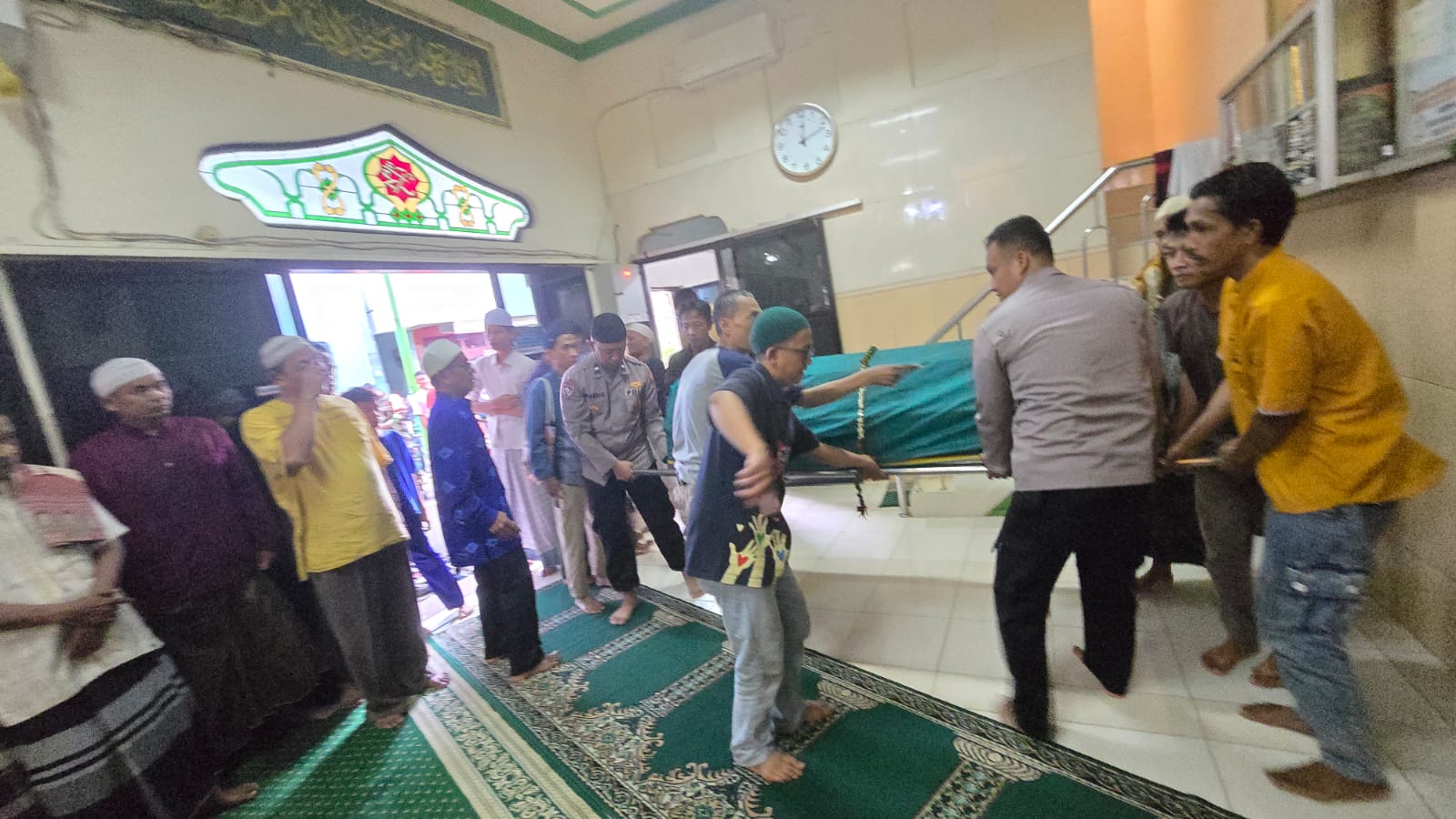 Polres Jakpus Melayat Korlap Ojol Jaga Jakarta Meninggal Dunia