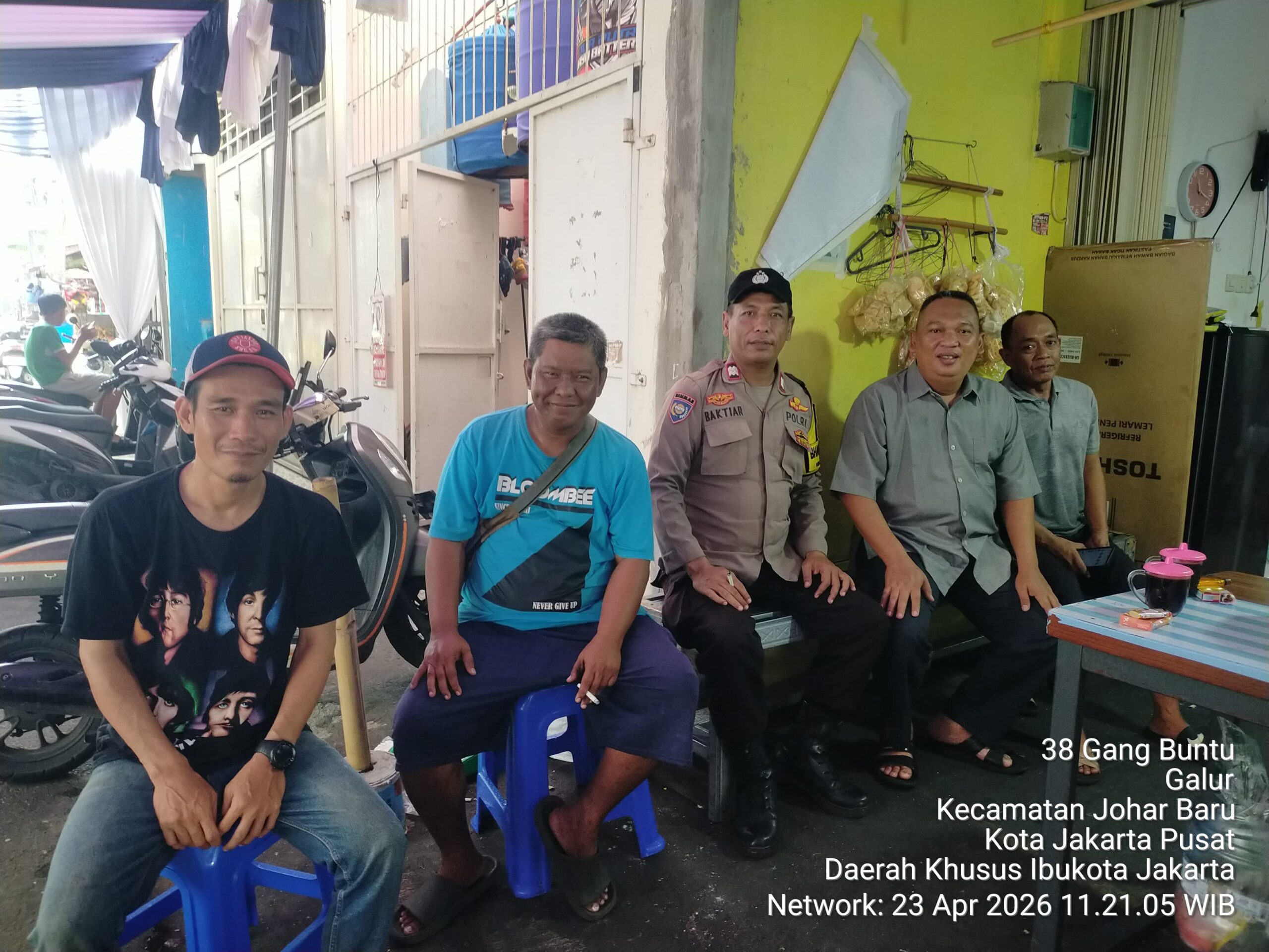 Polisi Turun Langsung, Rangkul Warga RW 07 Galur Perkuat Keamanan Lingkungan