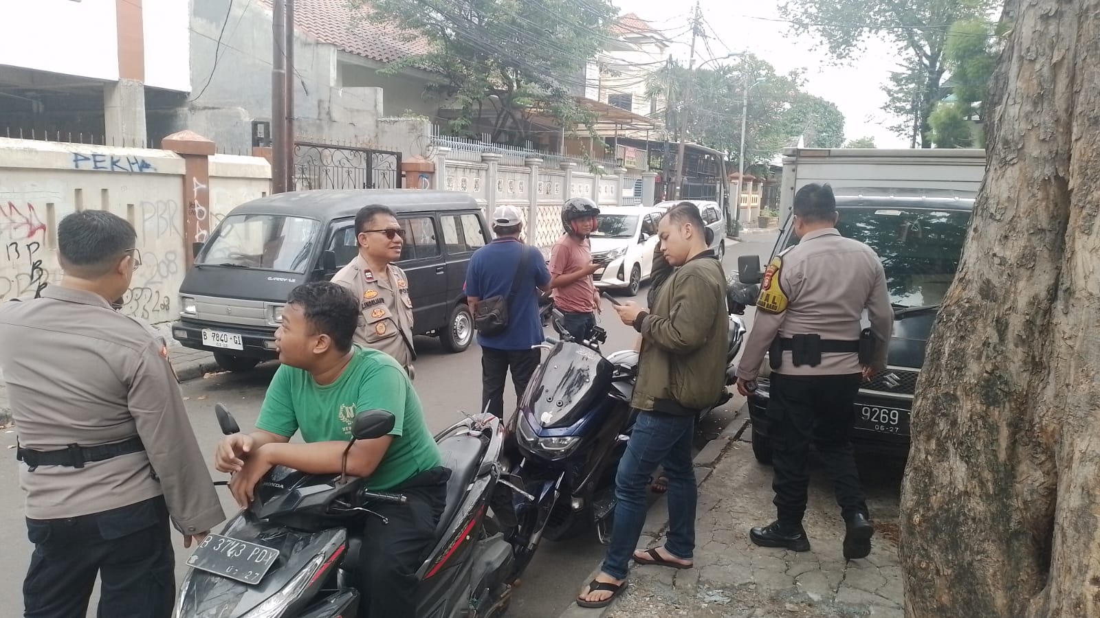 Gerak Cepat Polsek Johar Baru Tertibkan Pelajar Nongkrong, Cegah Potensi Tawuran