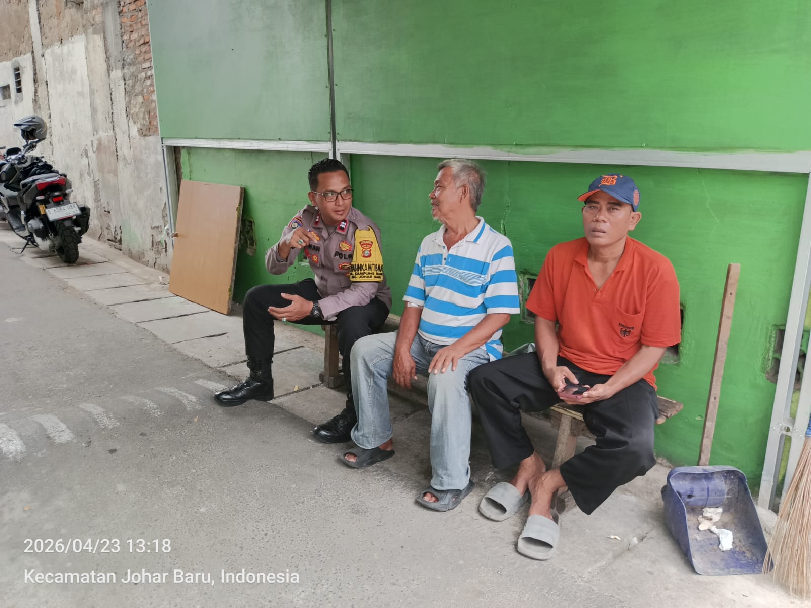 Cooling System dan Pembinaan Ormas, Polsek Johar Baru Jaga Kondusifitas di Kampung Rawa