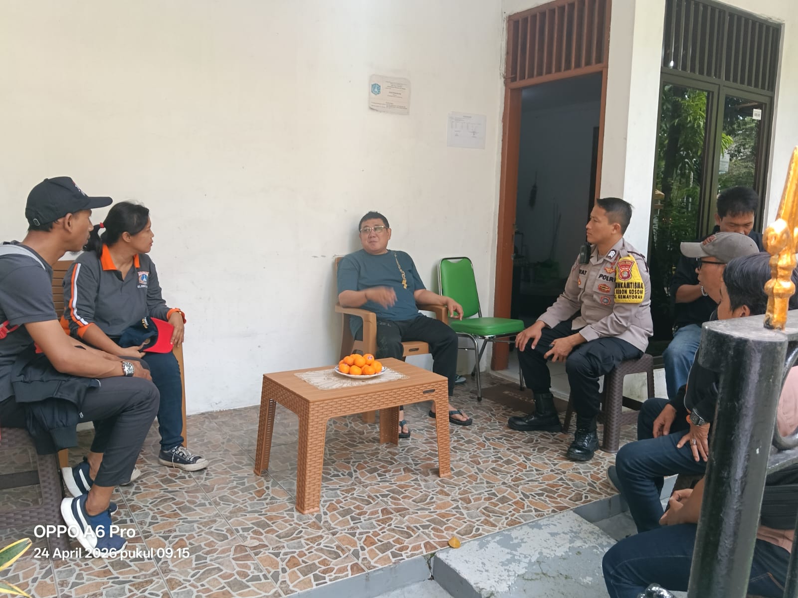 Bhabinkamtibmas Kebon Kosong Hadirkan Rasa Aman dan Empati Lewat Giat Sosial