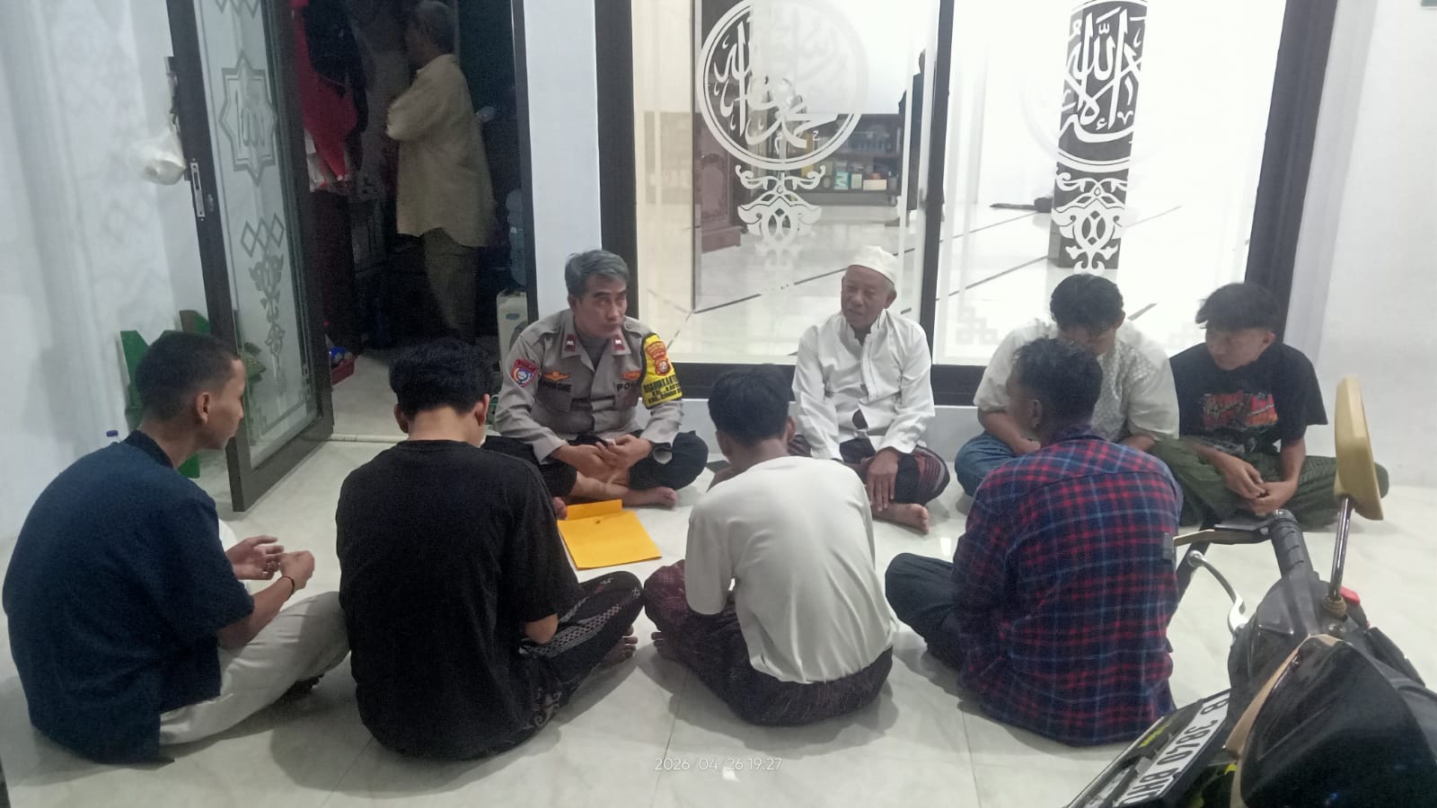 Pembinaan Remaja Pasca Tawuran di Kartini, Bhabinkamtibmas Gandeng Tokoh Agama