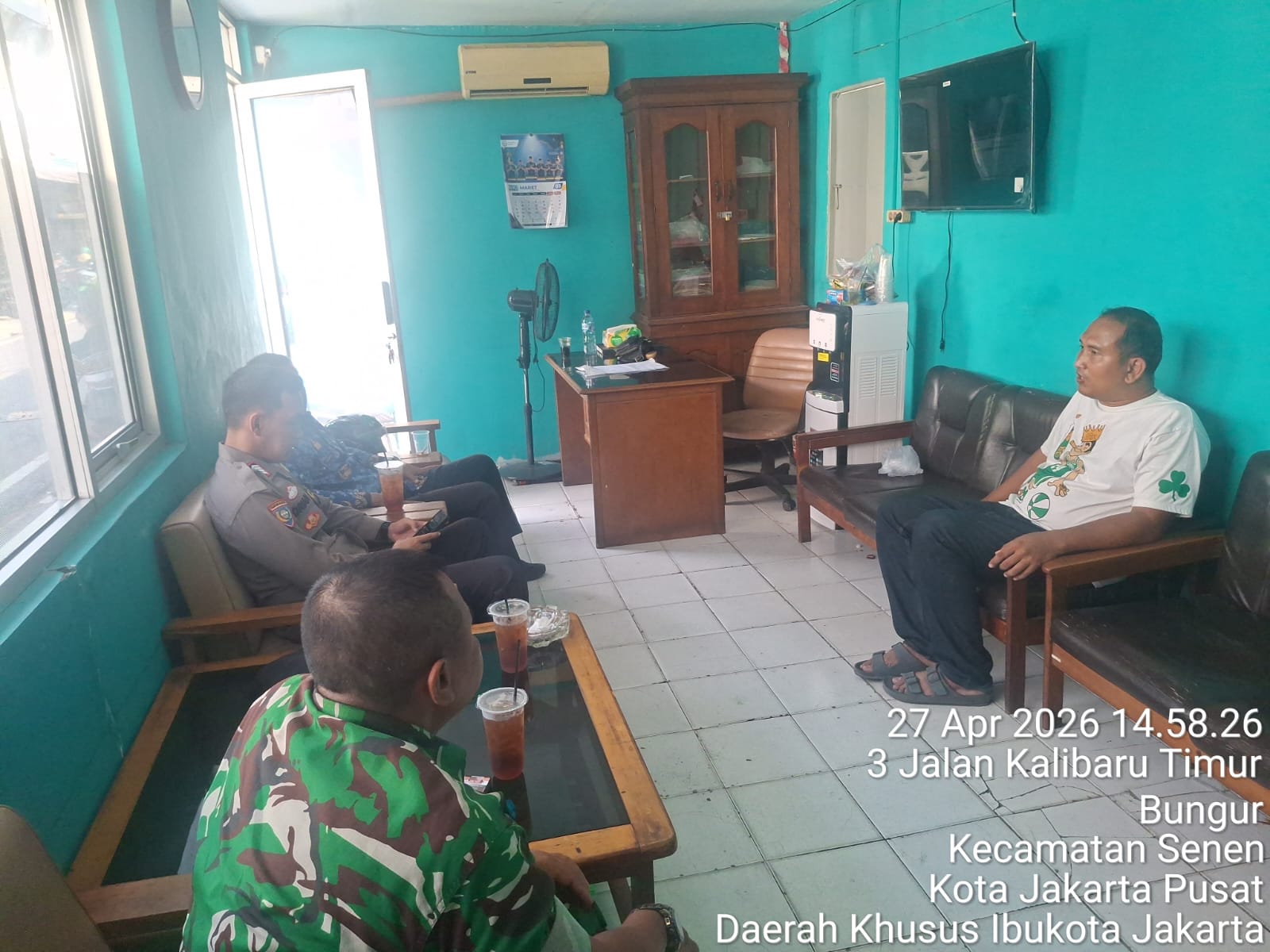 Patroli dan Sambang Poskamling di Bungur, Aparat Imbau Warga Tingkatkan Kewaspadaan