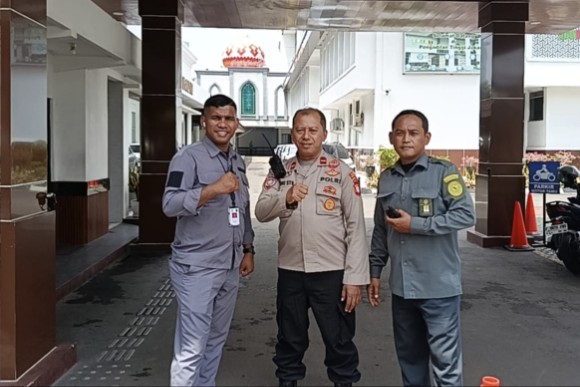 Polsek Cempaka Putih Sambangi Pengadilan Tinggi Jakarta, Perkuat Pengamanan Objek Vital