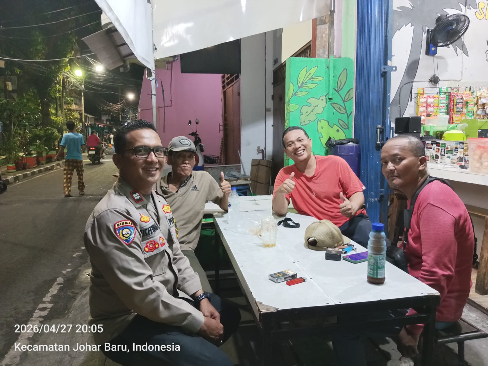 Cooling System dan Sambang Warga, Polisi Jaga Kondusivitas Lingkungan di Kampung Rawa