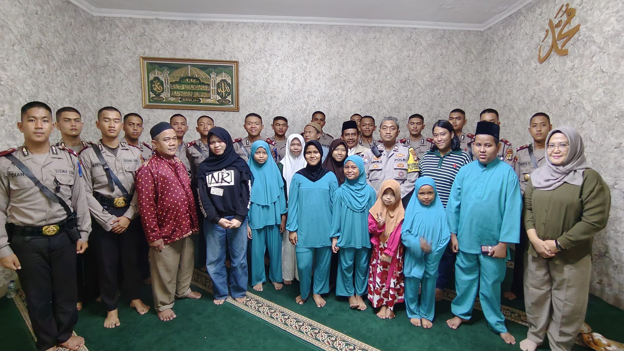 Polsek Sawah Besar Gelar Doa Bersama dan Santunan Anak Yatim, Perkuat Kepedulian Sosial