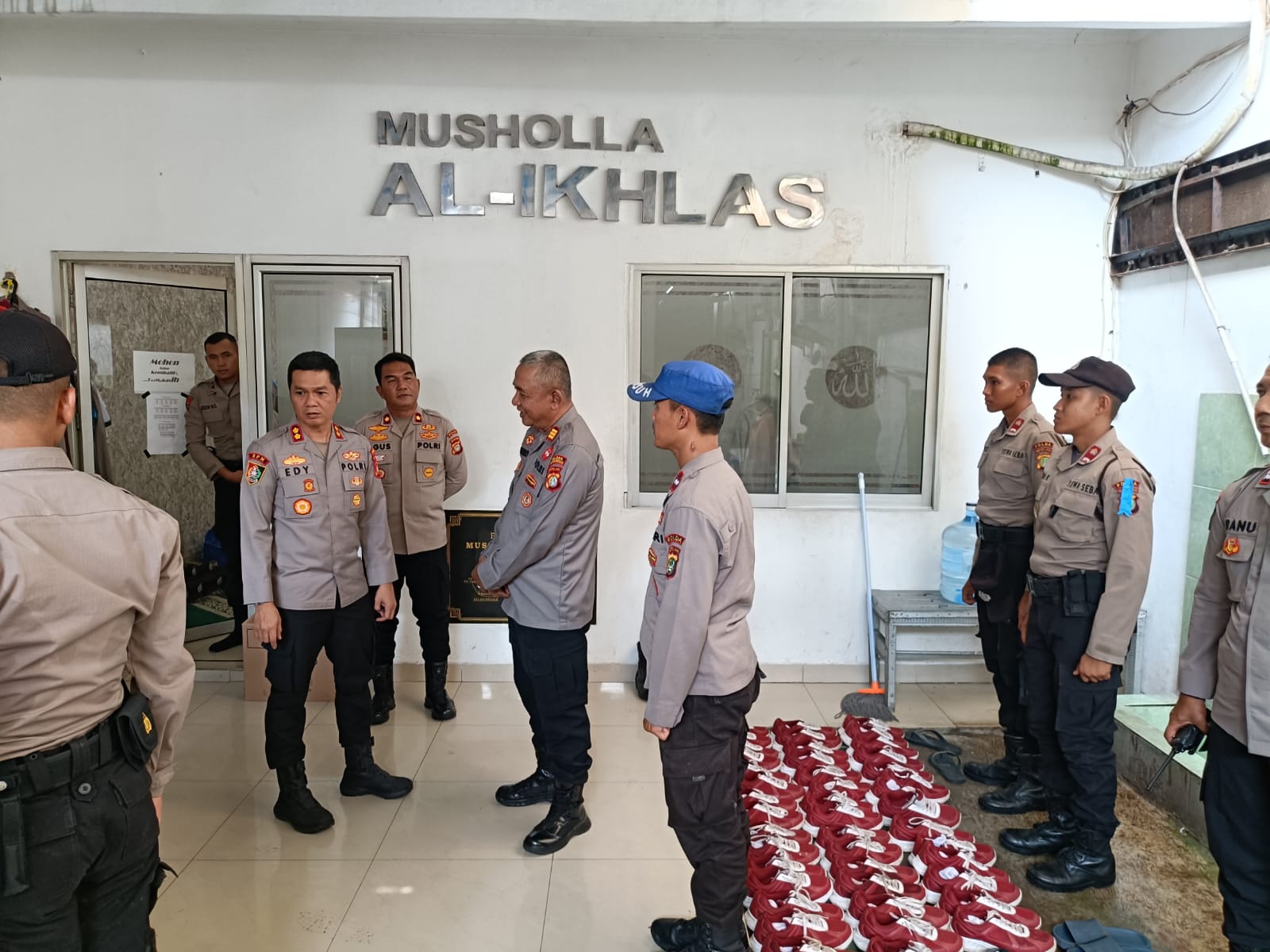 Kakorsis SPN PMJ Lido Cek Siswa Latja di Polsek Sawah Besar, Pastikan Kesiapan Optimal