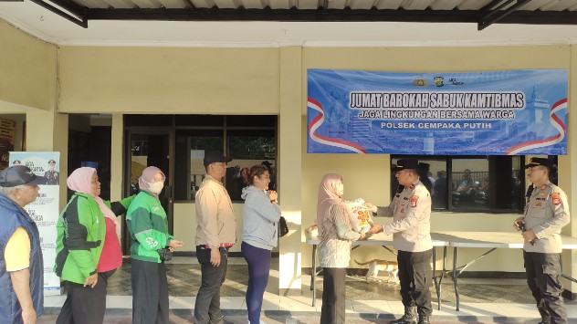 Sinergi Warga dan Polisi, Sabuk Kamtibmas Cempaka Putih Perkuat Rasa Aman Lewat Aksi Nyata