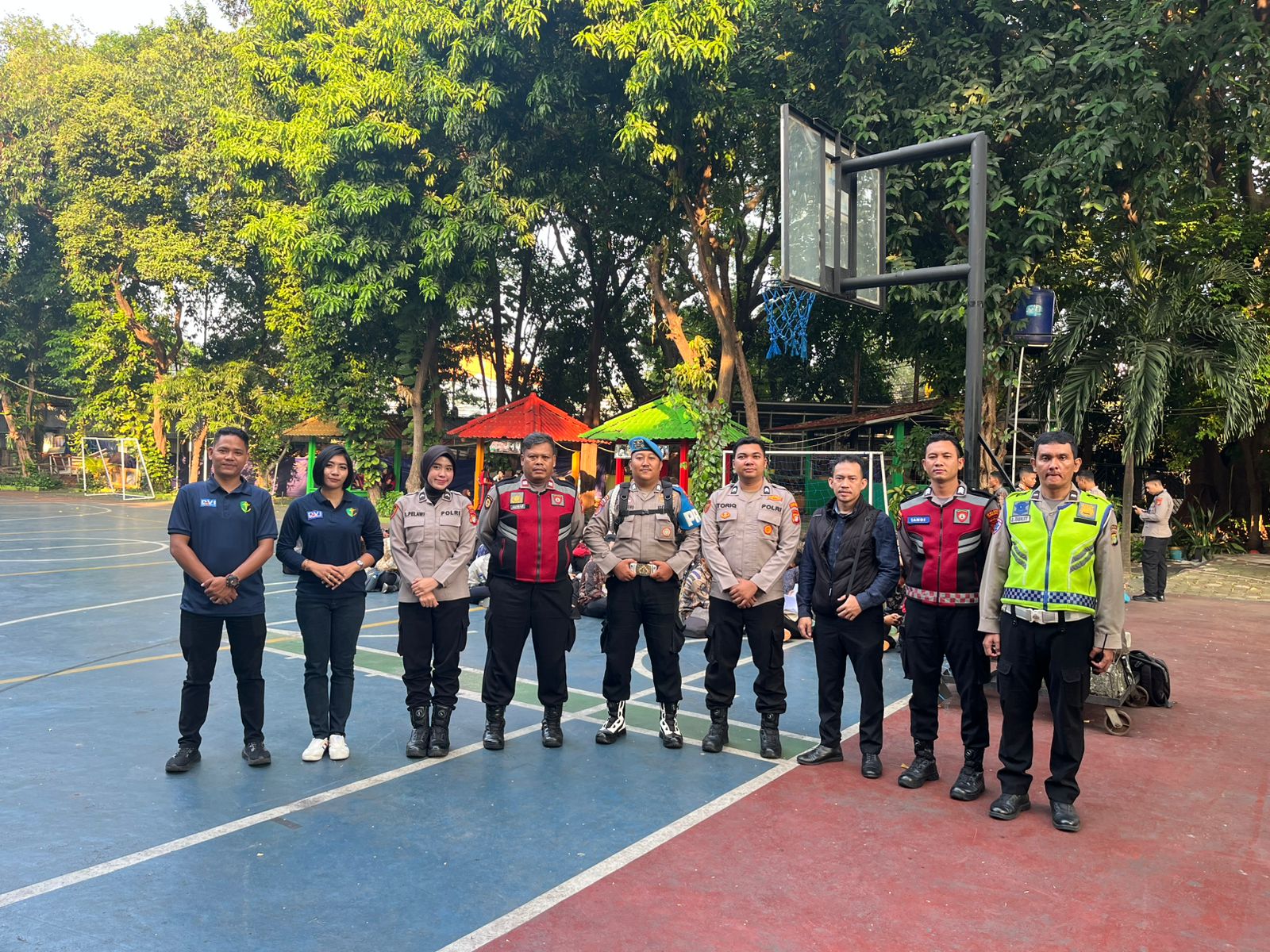 Polsek Sawah Besar Amankan Seleksi Penerimaan Anggota Polri 2026 di SMKN 27 Jakarta