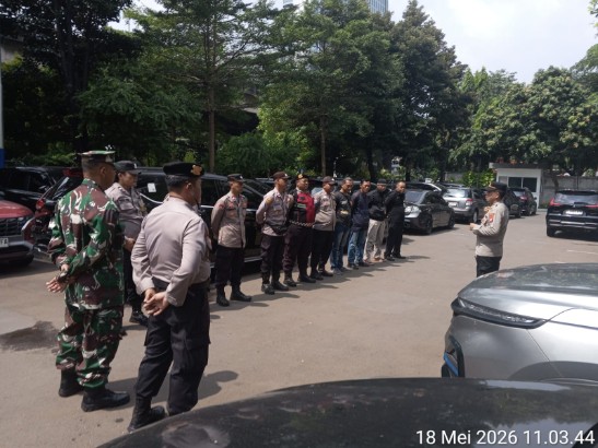 Apel Pelayan Aksi Unjuk Rasa di Kantor PT ASDP, Polsek Cempaka Putih Kedepankan Profesionalisme dan Dialog