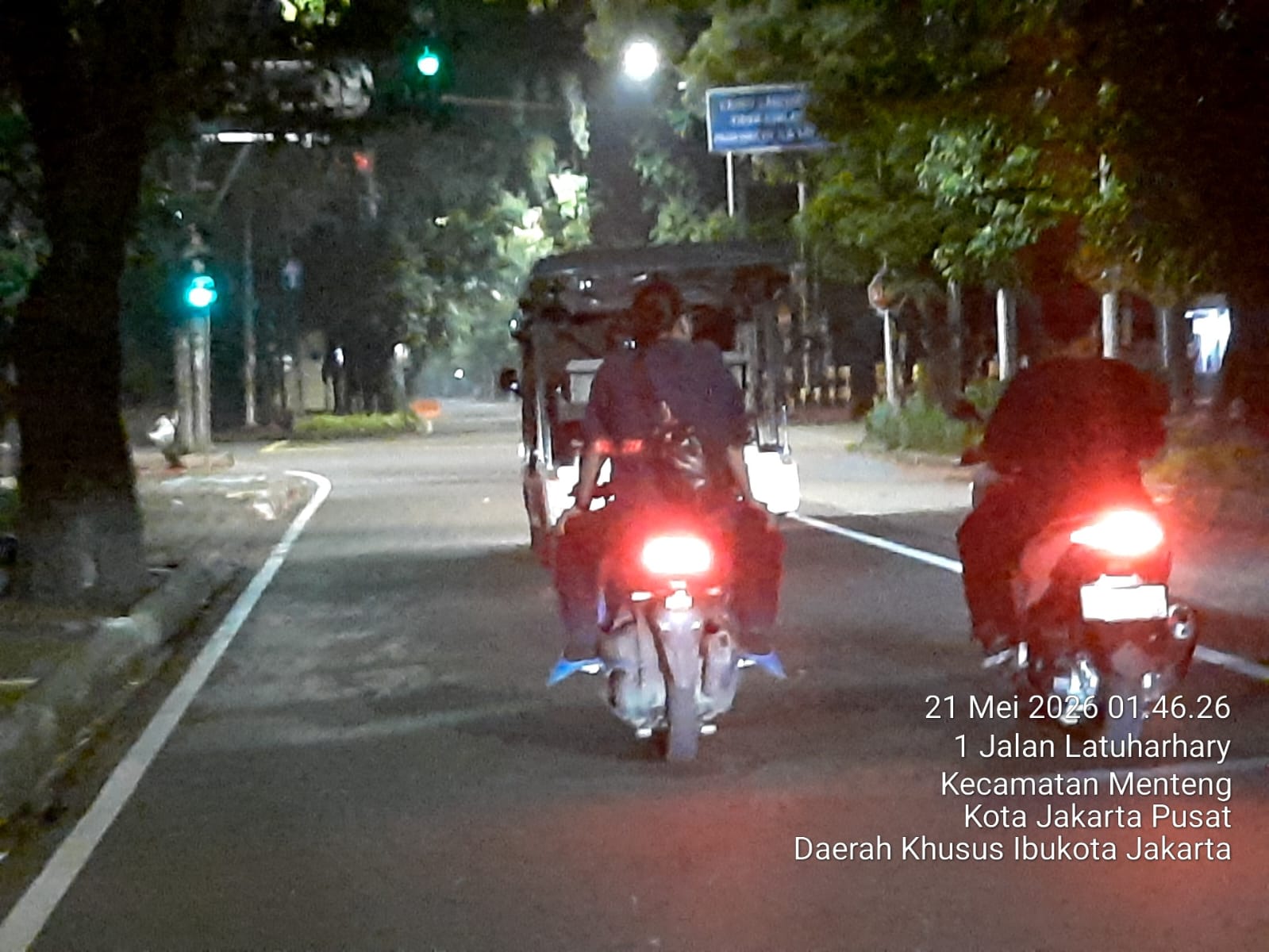 Patroli Hunting Reskrim Menteng Sasar Jalan Latuharhari dan Pegangsaan, Polisi Antisipasi Kriminalitas Dinihari