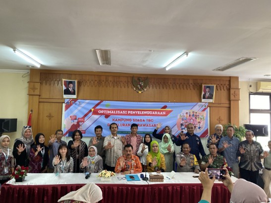 Bersama Lawan TBC, Sinergi Warga dan Aparat Wujudkan Kampung Siaga Sehat di Rawasari