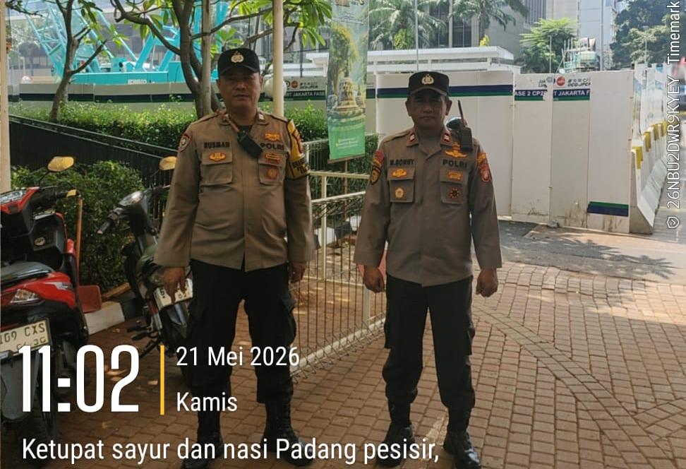 Sinergi Polisi dan Security, Kementerian Haji dan Umroh Diperkuat Patroli Keamanan