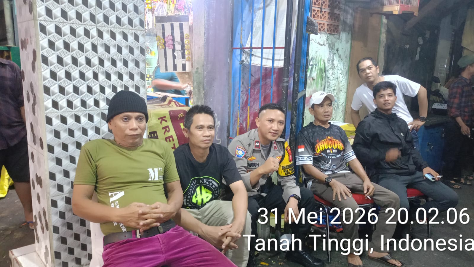 Dari Pos Ronda ke Ruang Dialog, Polisi dan Warga Tanah Tinggi Satukan Langkah Jaga Keamanan