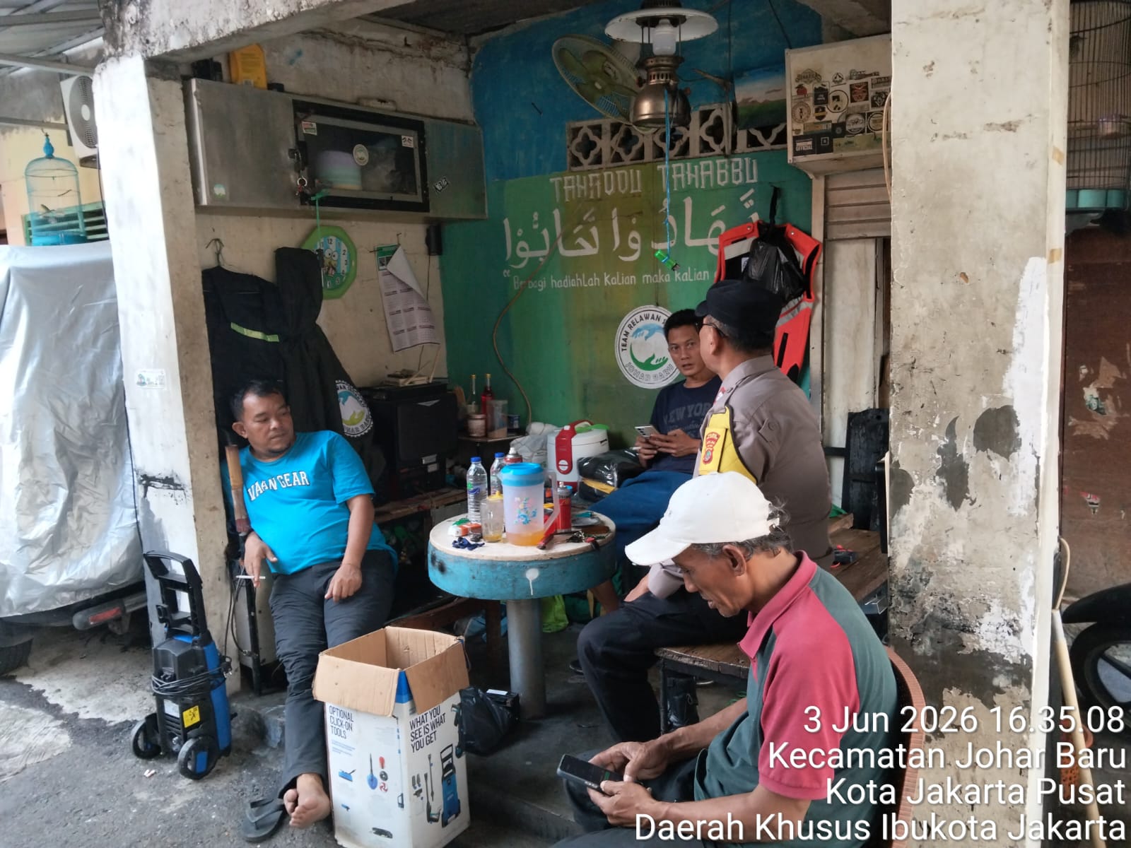 Sinergi Polisi dan Warga Perkuat Keamanan Lingkungan, RW 11 Johar Baru Tetap Kondusif