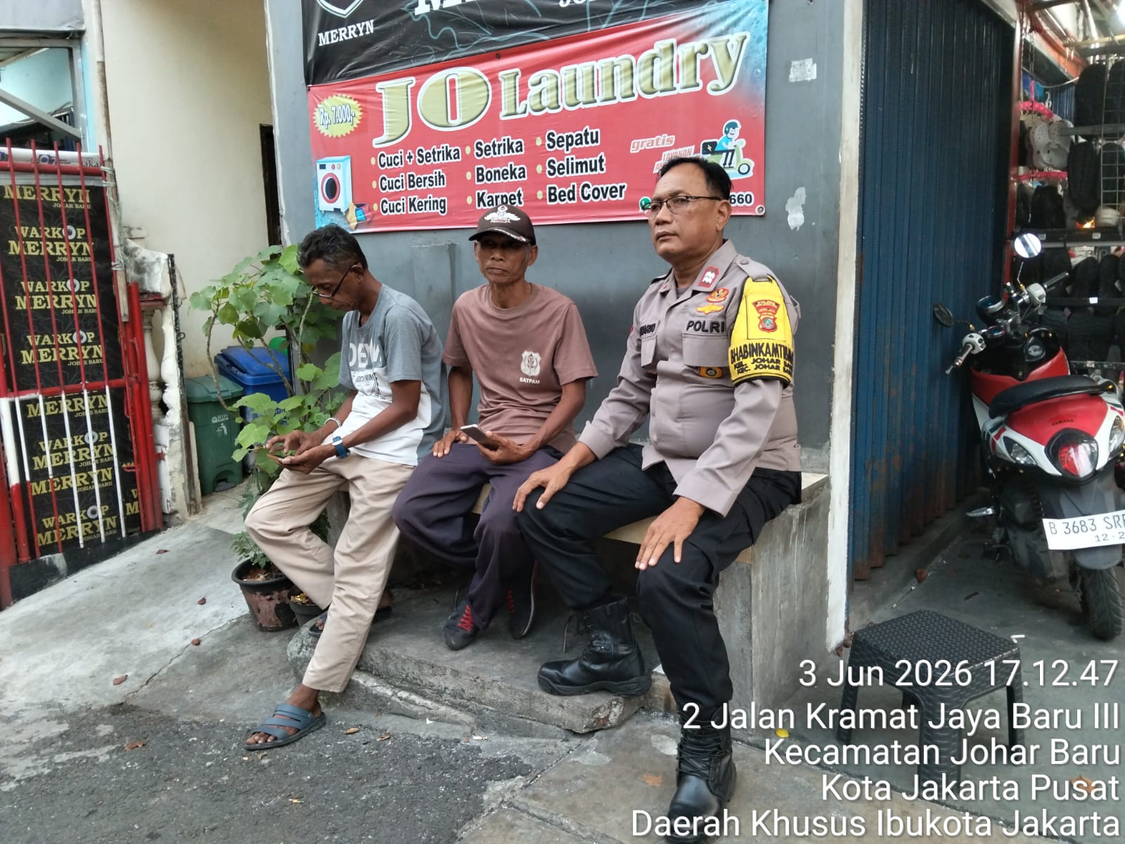 Patroli Humanis Menyapa Warga, RW 01 Johar Baru Perkuat Benteng Kamtibmas dari Lingkungan