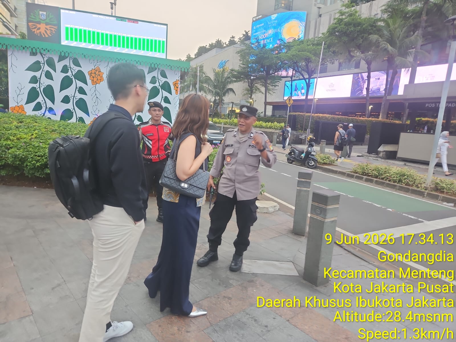 Polsek Metro Menteng Intensifkan Patroli Kamtibmas, Warga Diingatkan Waspada Copet dan Jambret