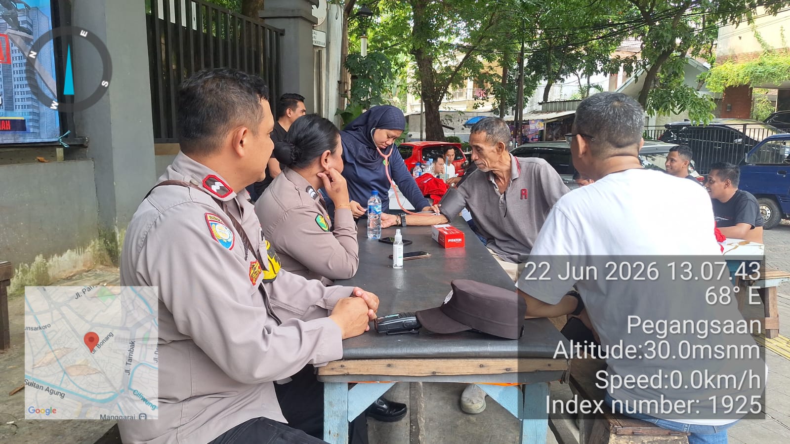 Jaga Jakarta On The Spot dan Layanan Kesehatan Gratis Hadir Untuk Warga Pegangsaan