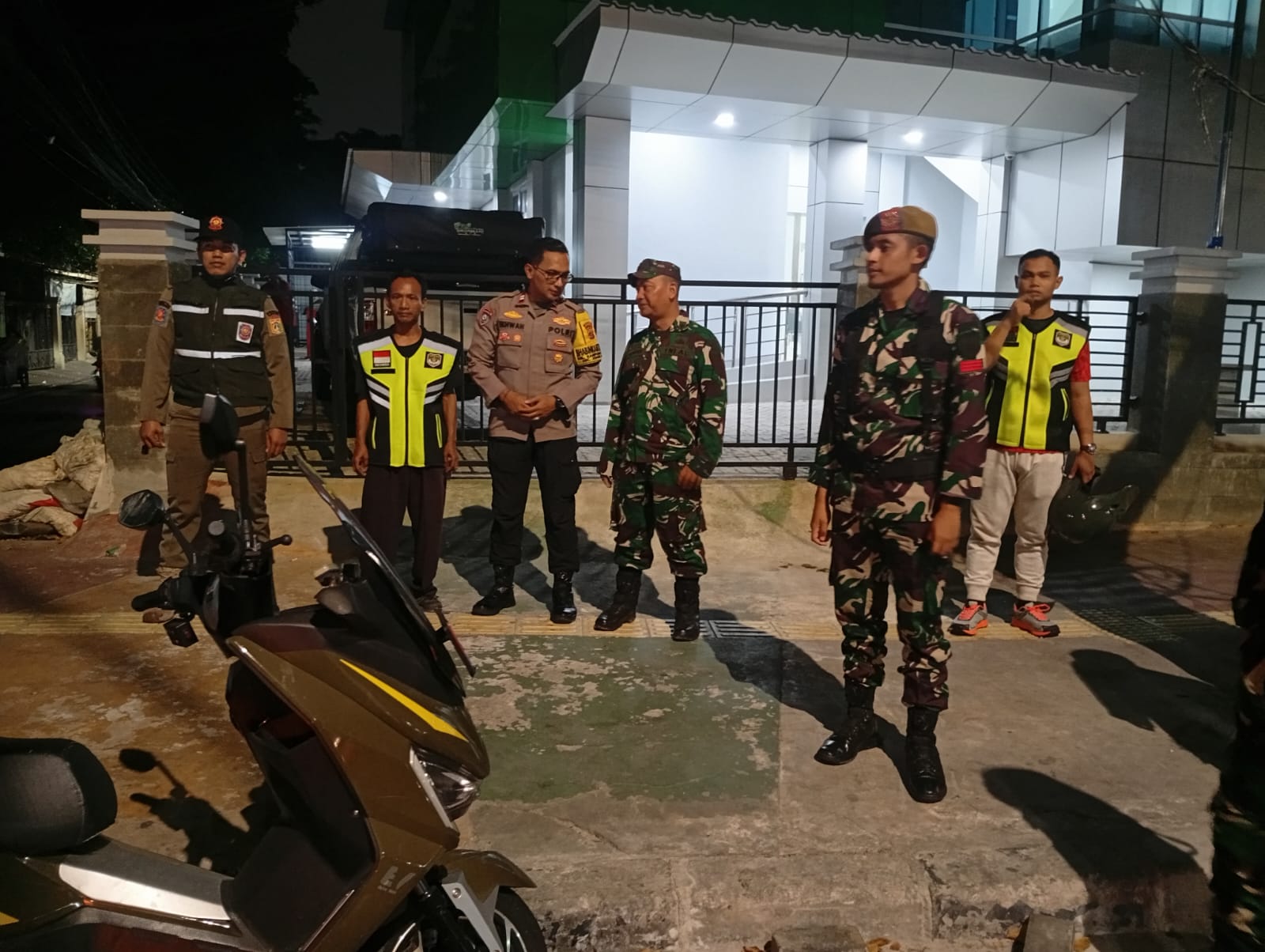 Ciptakan Rasa Aman, Tiga Pilar Intensifkan Patroli Di Sejumlah Titik Rawan Johar Baru