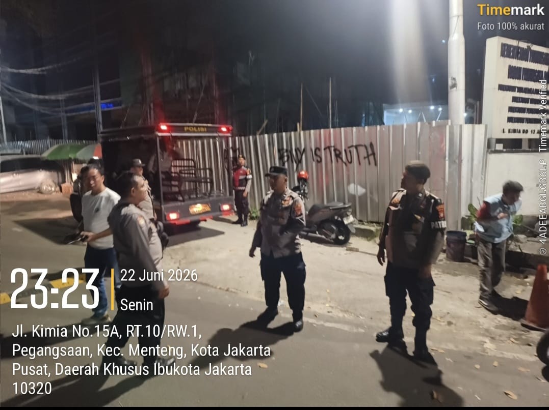 Kapolsek Metro Menteng Respons Cepat Laporan 110, Amankan Keributan di Kampus UBK
