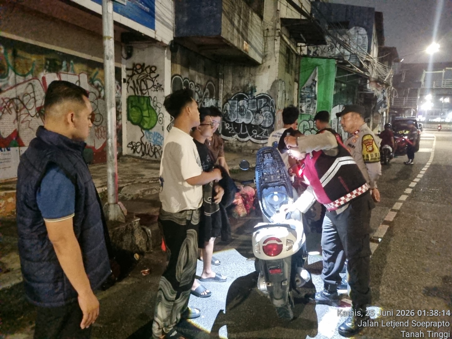 Polsek Johar Baru Gelar Operasi Cipta Kondisi, Amankan Dua Sepeda Motor dan Persempit Ruang Gerak Pelaku Kejahatan