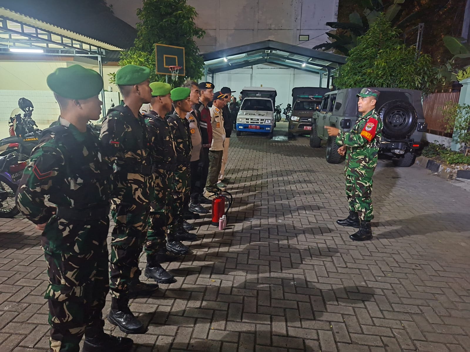 Patroli Tiga Pilar Sawah Besar Perkuat Sinergi Jaga Kamtibmas