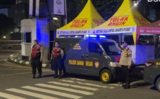 Perkuat Strong Point Polsek Sawah Besar Antisipasi Balap Liar dan Kriminalitas Malam
