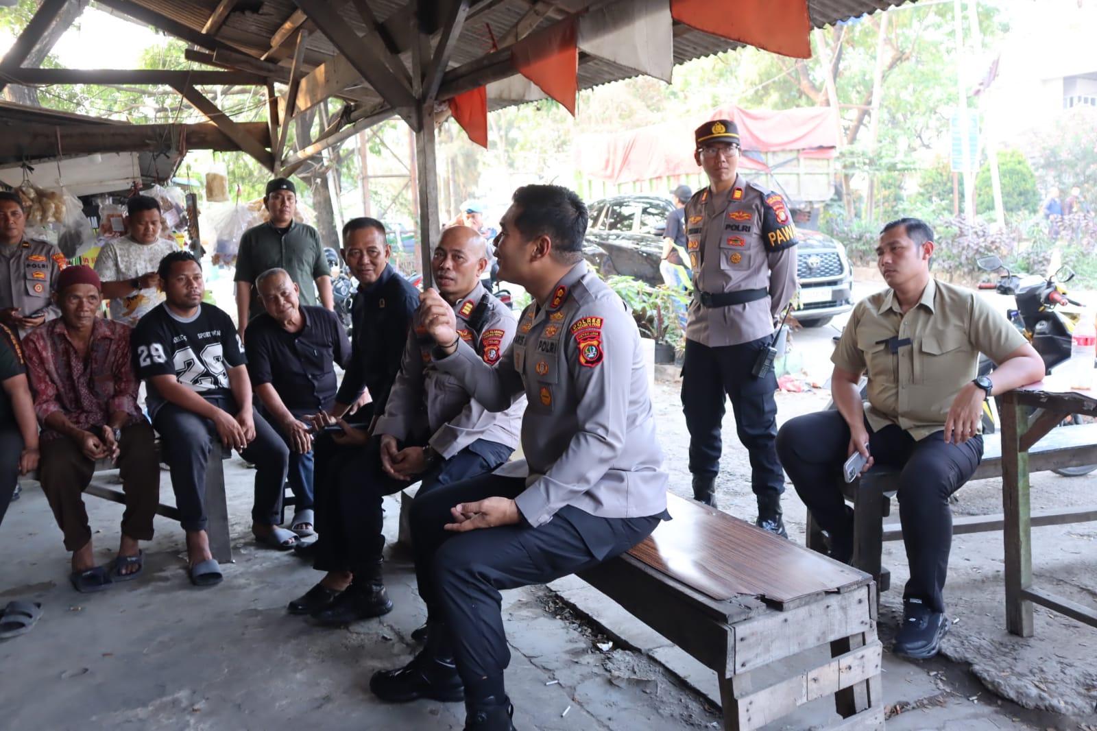 Jaga Jakarta On The Spot”, Kapolres Pelabuhan Tanjung Priok Ajak Masyarakat Bersinergi Menjaga Kamtibmas
