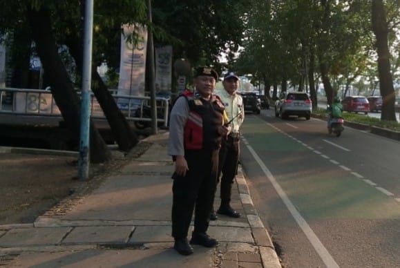 Hadir di Tengah Masyarakat, Strong Point Polsek Cempaka Putih Jaga Wilayah Tetap Kondusif
