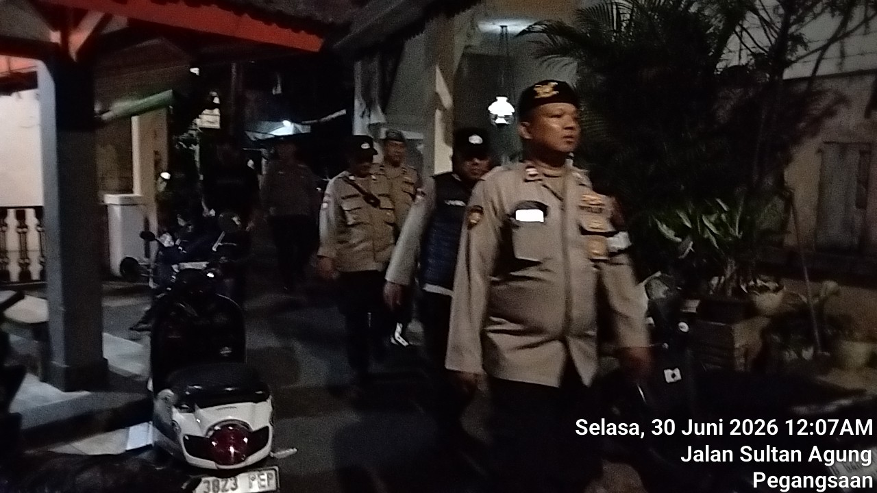 Patroli Cipkon Menteng Sisir Jalan Tambak, Perkuat Pengamanan Wilayah Rawan Tawuran